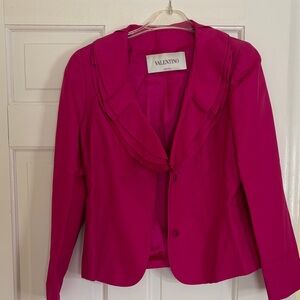 Valentino Women's Fuchsia Blazer